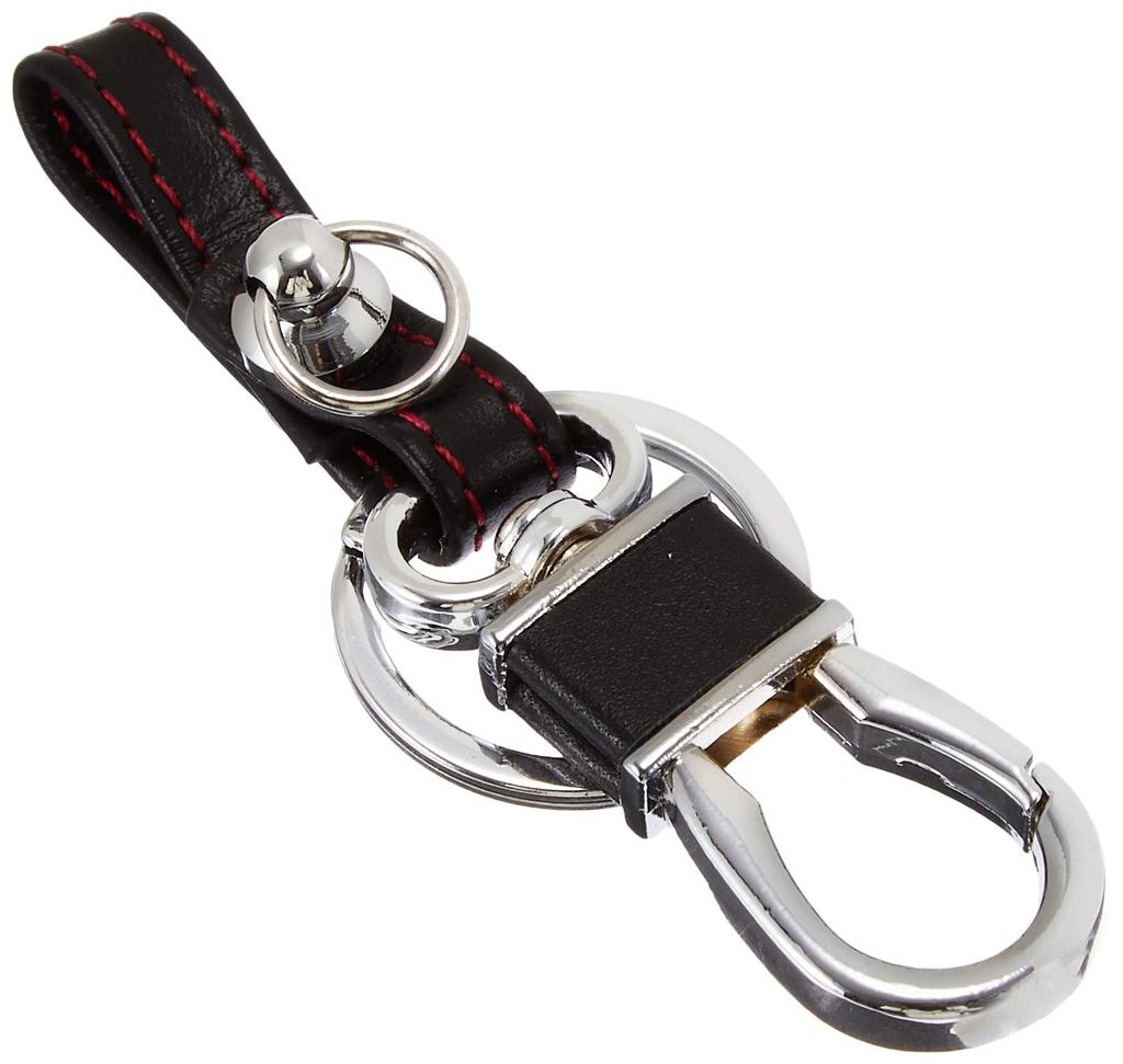 core OBJ Leather Key Cover for Volkswagen Red Stitch for Golf7 GTI / Golf7