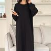 Shop Women Round Oversized Easy Wear Long Dress Ara Wdr 3085 Black