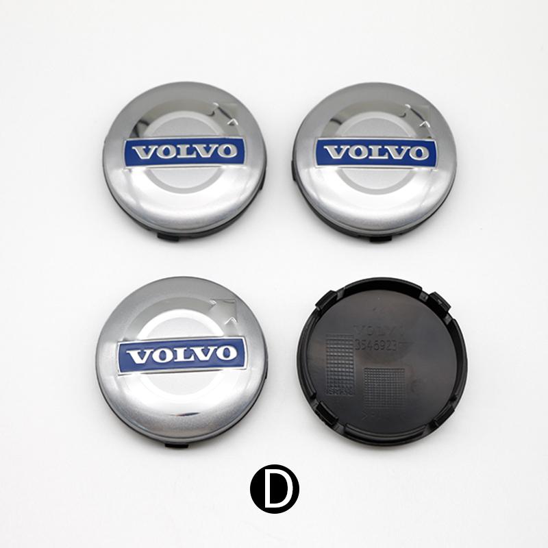 

4Pcs/Set 64mm Volvo Hub Badge Car Wheel Center Cap For Volvo XC60 V70 S60 XC90 S80 V40 XC70 V50 Hub Cap Decoration Accessories