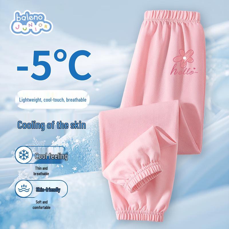 Baleno Girls  Summer 2025 Thin Versatile Mosquito Repellent Pants 140