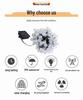 Solar LED Fairy String Lights: Waterproof Outdoor Patio & Garden Decor Lights for Tree Wrapping