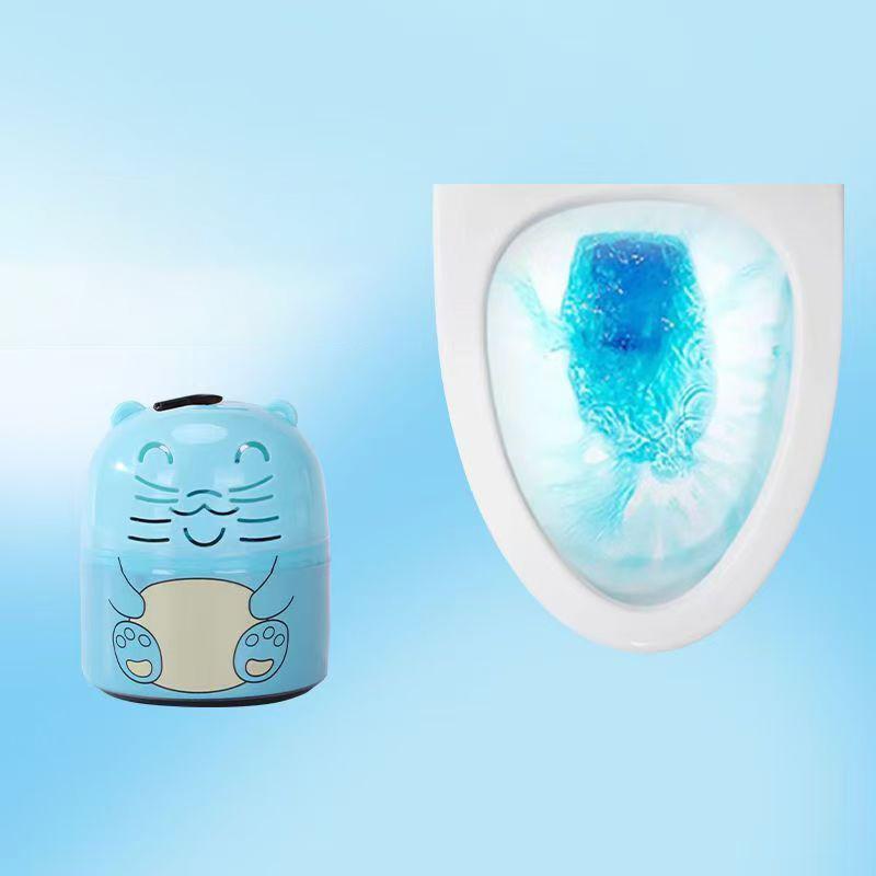 

Creative Toilet Bowl Cleaner Descaling Deodorizing Cleaner Bottle Jasmine Ocean Toilet Tank Cleaner Bathroom синій