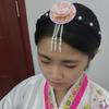 Quasten Koreanisches Stirnband Blume Bühnentanz Haarreif Retro Hanbok Haarband Damen