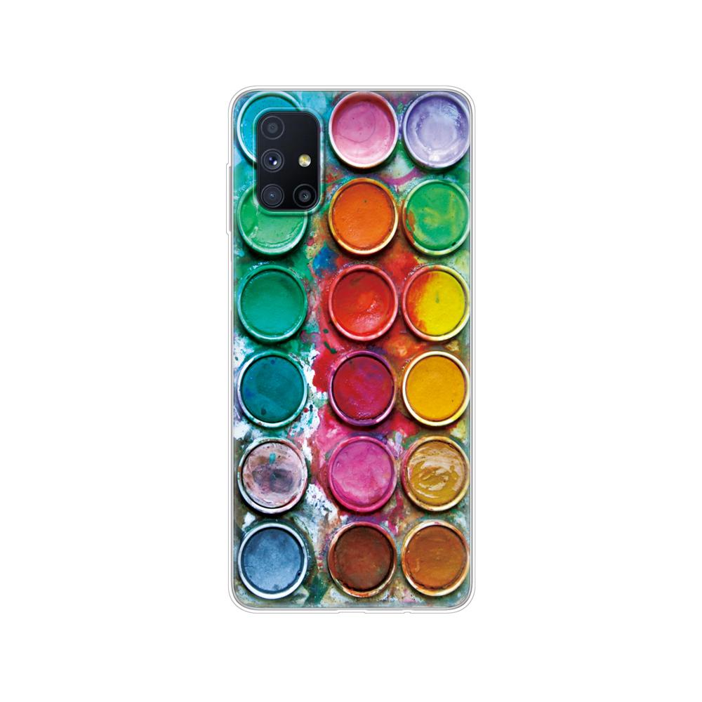 For Samsung M51 Case 6.7" Tpu Soft Silicon Back Phone Cover For Samsung Galaxy M51 GalaxyM51 M 51 M515f Case Funda Coque