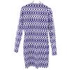 DIANE VON FURSTENBERG Overall handle Long sleeve stretch one piece Purple Women Used