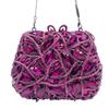 Navy Blue Large Diamond Evening  Clutch Luxury Crystal Weddingg Party Purse Women Prom Minaudiere PhoneClutch Rhinestone Handbag