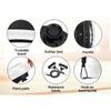Vibration Machines Everfit Vibration Machine Plate Platform Body Shaper Home Gym Fitness White
