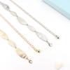 Female Waist Chain Belt Metal Leaf Waist Chain Belts With Skirt Belt For Women Luxury Waistband For Summer Beach