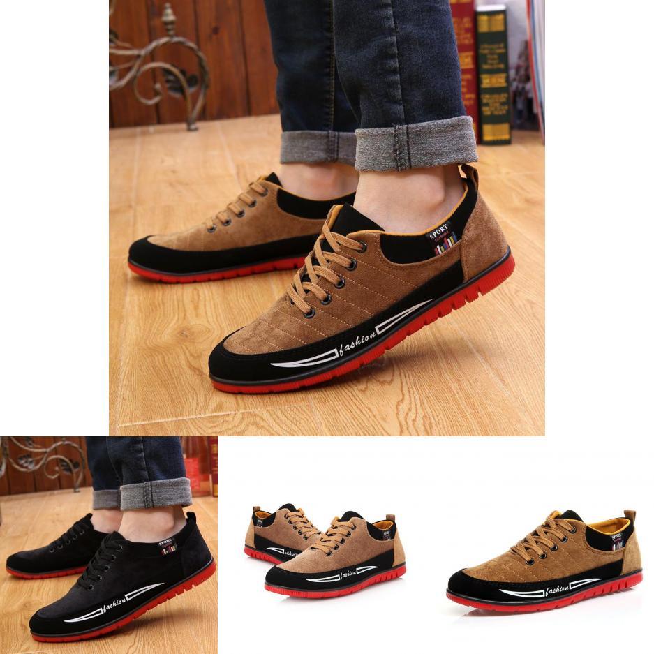 New Fashion Men Sneakers Casual Frosted Leather Running Shoes With Stylish Design And Comfortable Fit
