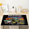 Custom Name Truck Theme Mouse Pad, Non Slip Rubber Base, Multifunctional Office & Home Decor, Perfect for Workspace Personalization.