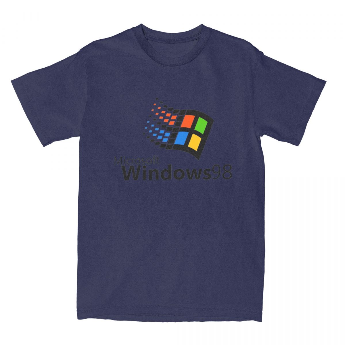 

Windows 98 Vaporwave T-Shirt Computer System Harajuku T Shirts Short-Sleeve Tops Summer Cotton Breathable Plus Size 5XL Clothes 4XL