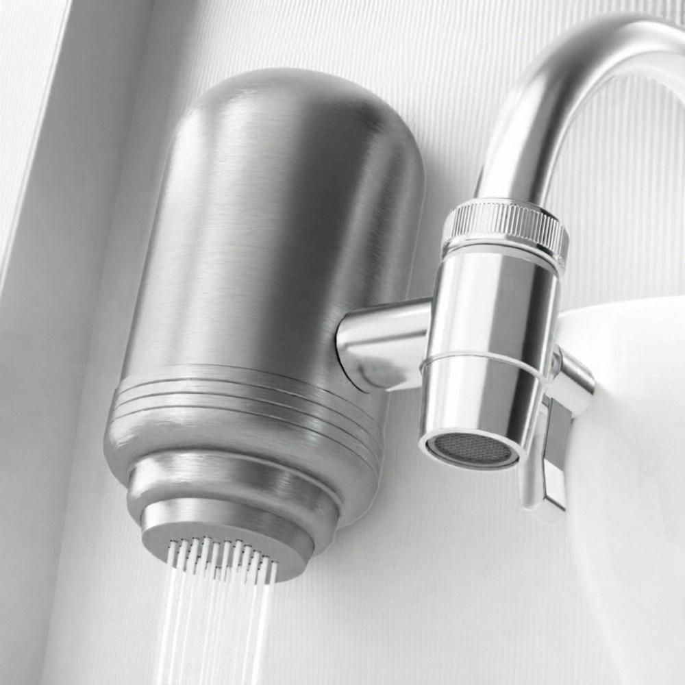Stainless Steel Water Purifier Long Lasting Kitchen Faucet Filter Faucet Water Filter  Sink Use