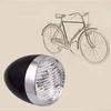 Klassischer Retro-Fahrradscheinwerfer ABS-Gehäuse 3-LED-Fahrradlicht Fahrrad Nachtfahr-Warnleuchte Frontleuchte Ohne Batterie