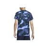 Nike Dri-Fit Casual Round Neck Quick-Dry Short Sleeve T-Shirt Men Tops Blue Black FQ2109-494