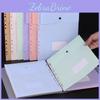 3ring Transparent Binder 11hole Sheet Protectors With Vertical Waterproof Document Bag