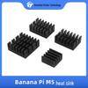 Banana Pi M5 Aluminium Kjøleribbe CPU-kjøler med Selvklebende Bakside