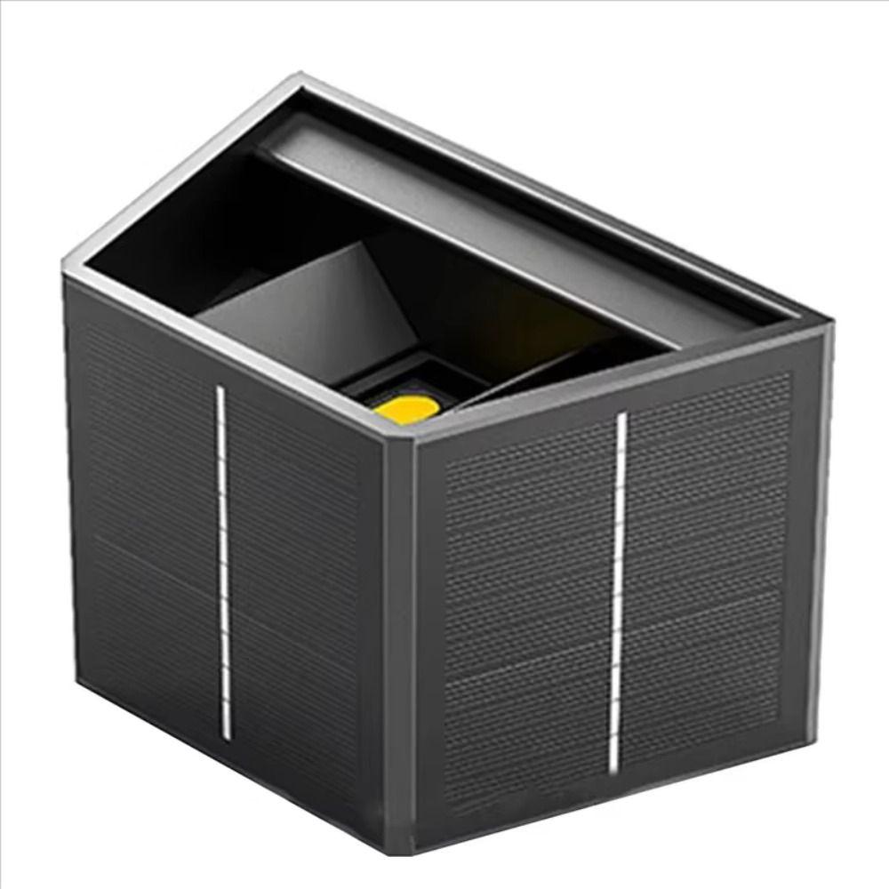 3000K Warm White Solar Wall Light Up Down Lighting Outdoor Wall Light Outdoor Garden