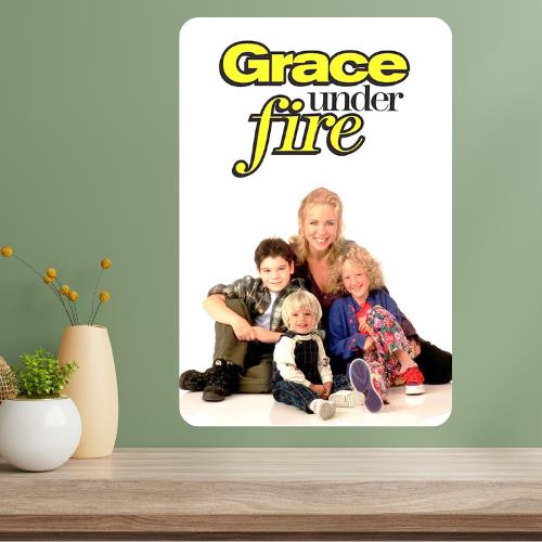 Grace Under Fire Classic TV Show Metal Poster Sign 20x30cm(7.8x11.8inch)