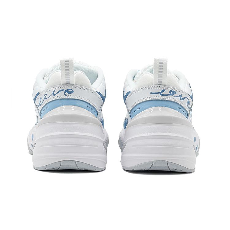 Nike M2K Tekno Height Increasing Height Increasing Low Top Chunky Sneakers Women's White AO3108-100(TeamS-)