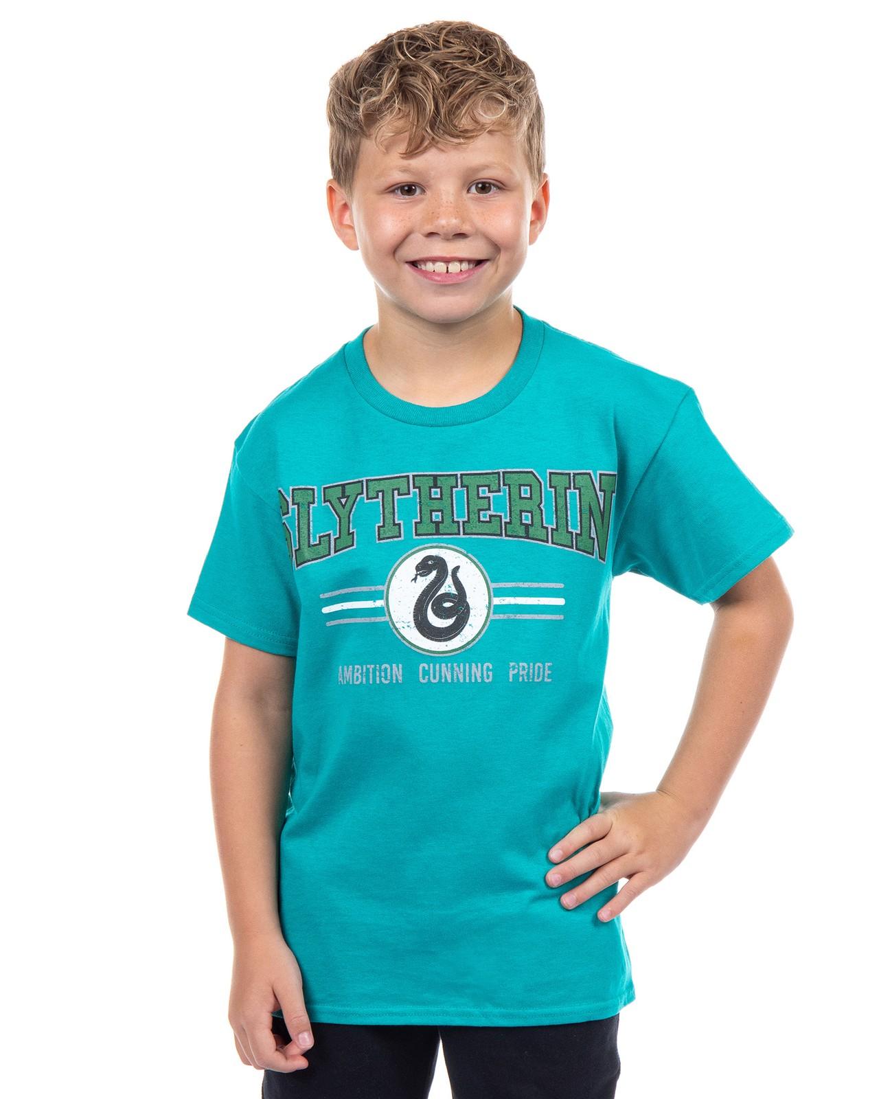 Harry Potter T-Shirt Boy s Slytherin Snake Design Short Sleeve Tee XXXL