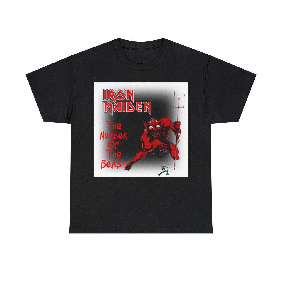 

IRON MAIDEN The Number Of The Beast Demon Men s Short Sleeve T Shirt L
