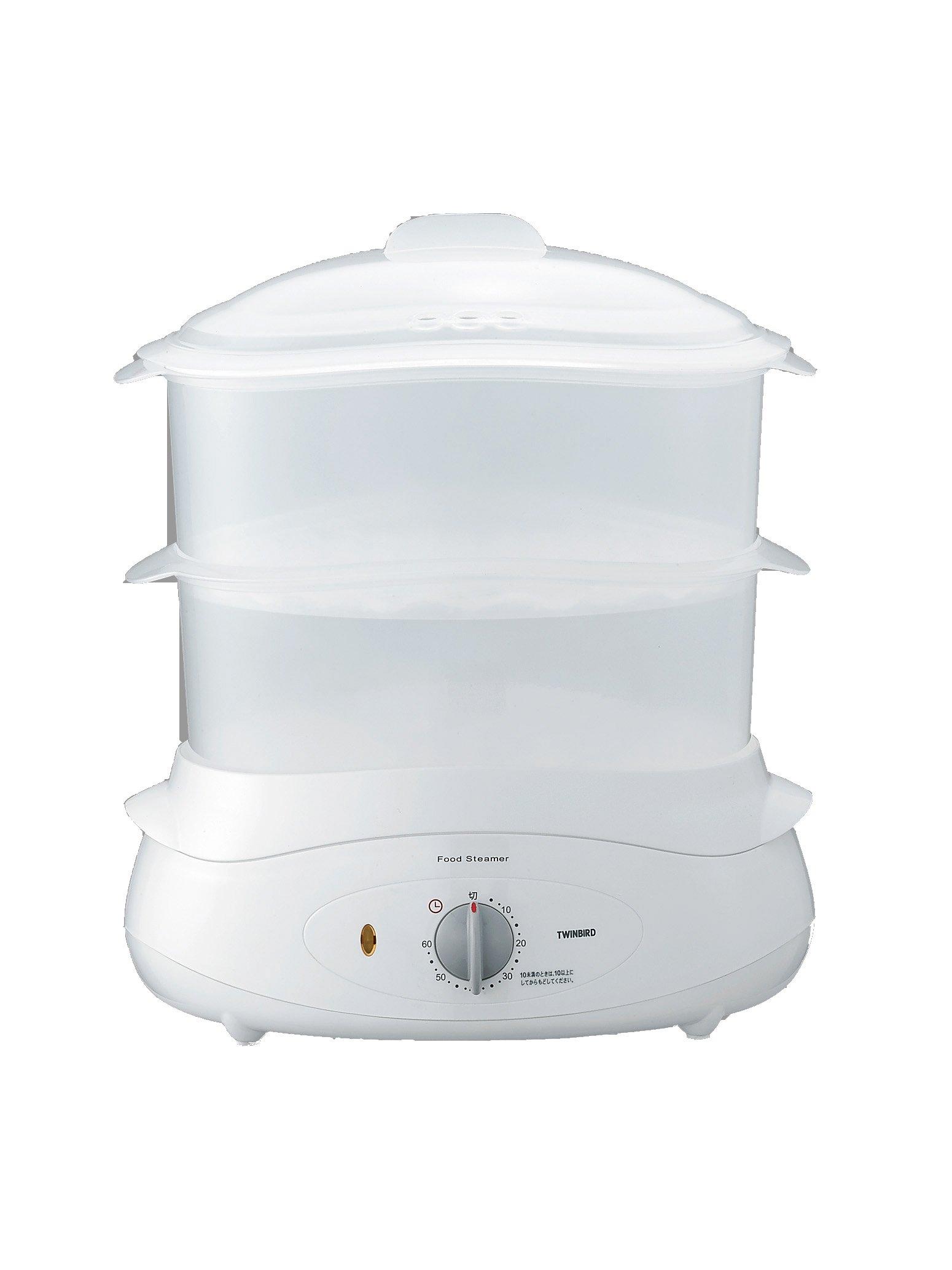 

Пароварка Twin Bird Steamer белая SP-4138W белый