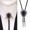 Bolo Tie Necktie Western Cowboy Necktie Necklace Male Costume for Sweater