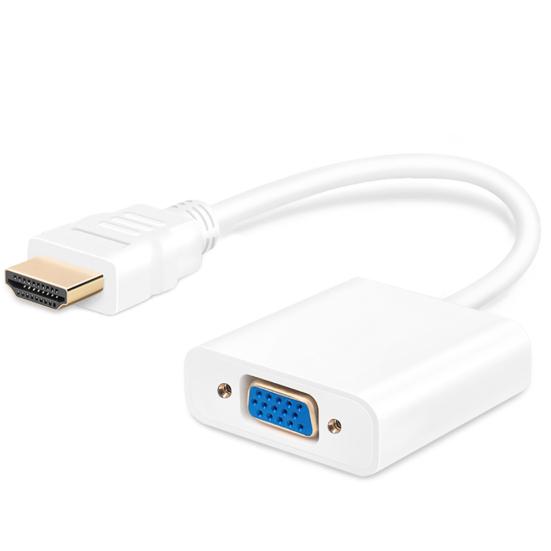 DOONJIEY HDMI-compatible Male to VGA Female 1080P Video Converter Adapter for PC DVD HDTV