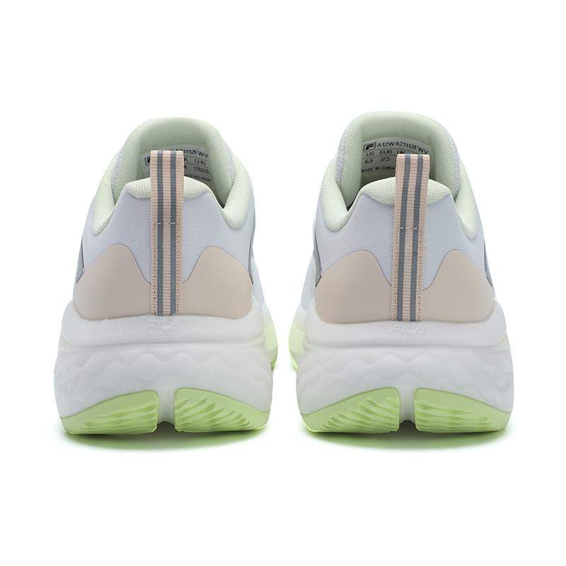 FILA Nuvole 2 Lightweight Breathable Urban Running Shoes Women Sneakers White Green A12W421112FWV