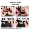 Floral Butterfly Adjustable Buckle - Stitch-Free Waist-Reducing Tool for Oversized Jeans