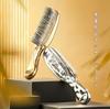 cs285 Zeus Comb Scalp Massage Hit Suitable for Men and Women Brush, Anti-Static, Product, (Gold)