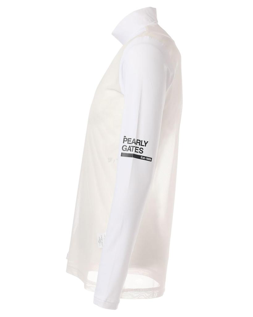 Long Sleeve High Neck Shirt Quick Cool To the UV Golf UV Protection 7 [PEARLY GATES] Men's (moisture Wicking, Drying, Touch, Protection) / /