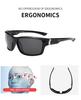 New Neutral Polarized Sunglasses Outdoor Sport Colorful Cycling Driving Sunglasses Outdoor Sunscreen Eye Protection Glasses