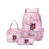 Witch Hunters Three-Piece Backpack Kpop Demon Unters Printed Backpack Lunch Bag