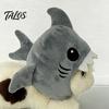 Winter Plush Warm Headgear Cat Shark Hood Hat, Headgear, Cozy Cute Soft Polyester Pet Headwear Hat Accessory for Cats Small Dogs Fun Photo Props