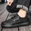 Men's Shoes Sandals Summer Work Shoes All Soft Genuine Leather Casual Walking Old-fashioned Men's Shoes Loafer