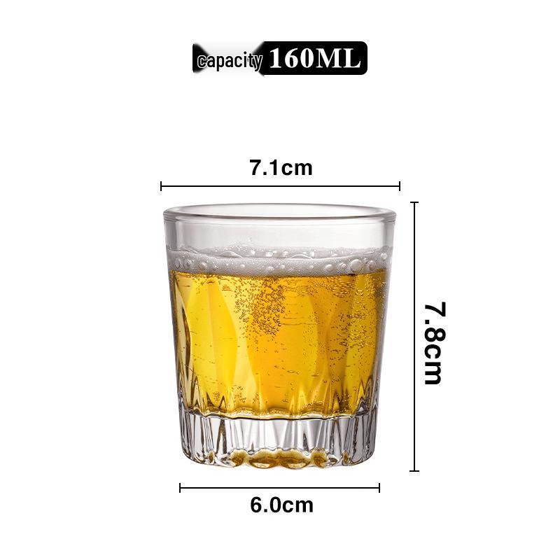 Duomeiduo Thickened Glass Whisky Tumbler