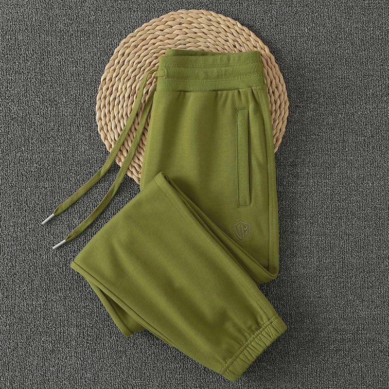 Watermelon Red Sports Pants Female 2025 New Spring and Autumn Casual Ankle-Tied Sweatpants Women's Spring and Autumn Ladies Autumn Pants