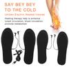 Unisex Electric Heated Insoles Warm Shoe Inserts for Shoes Boot Keep Warm Shoe Pad
