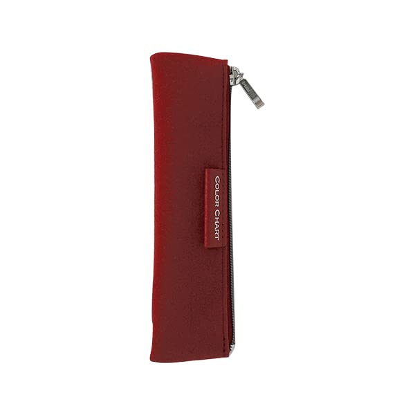 Color Chart Band Pencil Case A6 Cardinal Traveler's (82 Red)