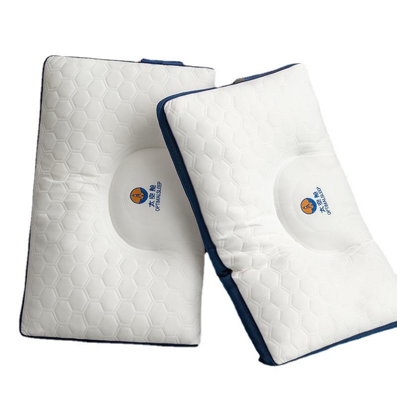 

Подушка для шеи First Class Comfort, одинарная вязаная перьевая подушка, эргономичная одинарная подушка для шеи 48*74