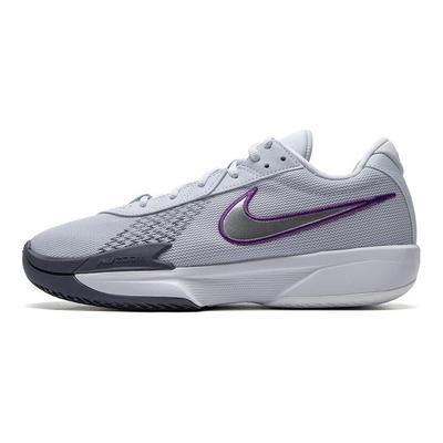 Air Zoom GT Cut Academy EP Gris Football Raisin à Peine Baskets Unisexe Carbone Clair Argent Métallisé FB2598-002