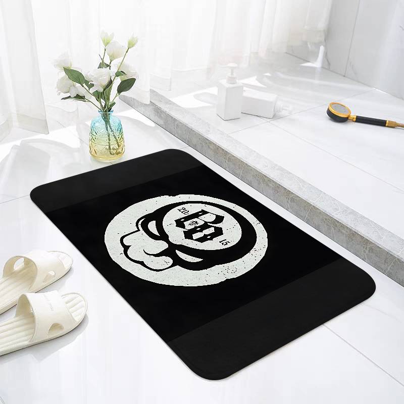 w-Bohses-Onkelzs-Logo Floor Mats Home Laundry Rug Carpet For Living Room Decor Lounge Area Anti-slip Foot Mat Entrance Doormat