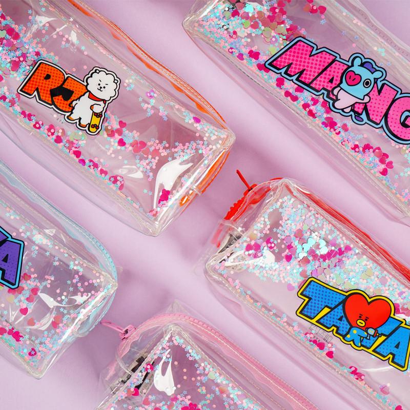

BT21 Мешочек для палочек с пайетками