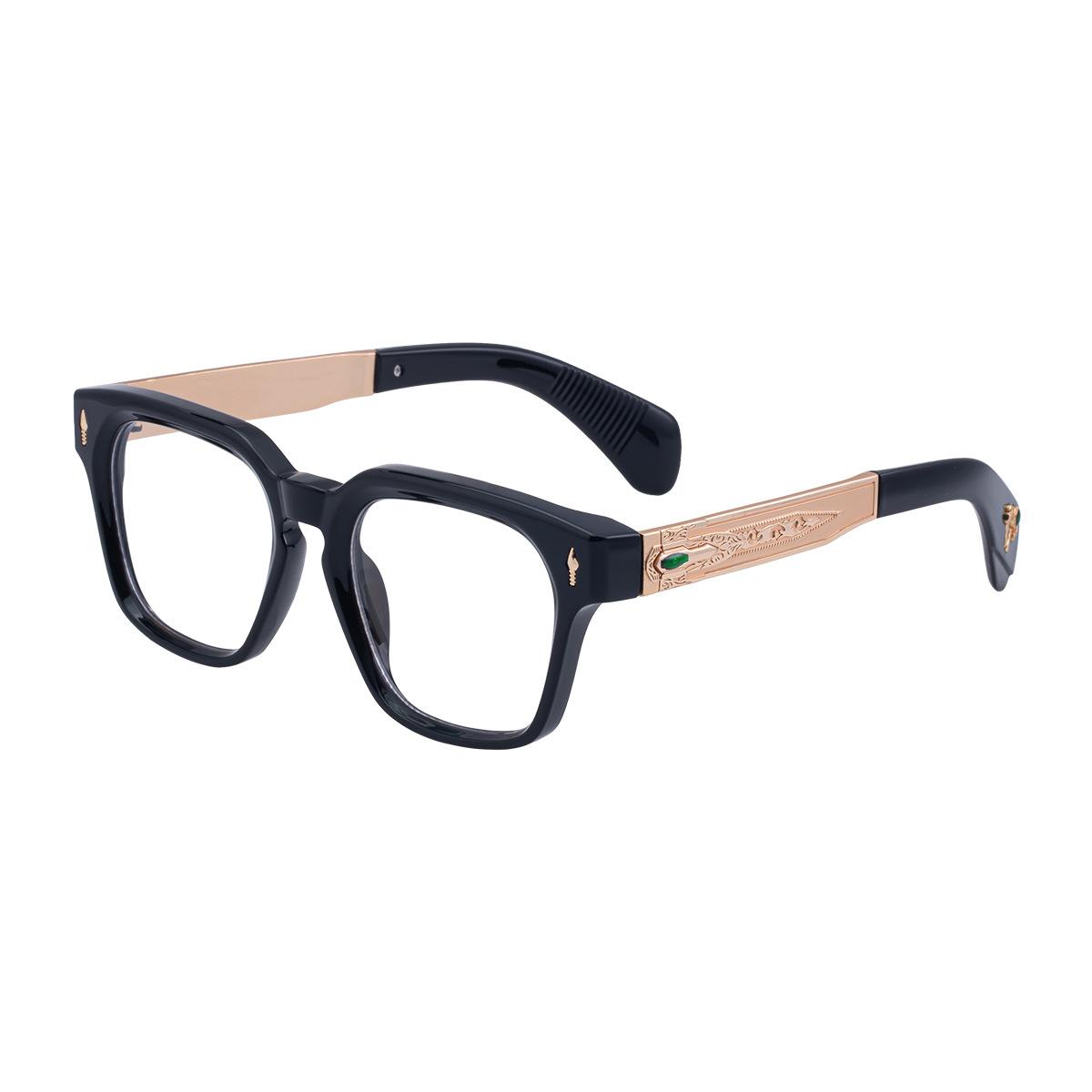 

JYL TS Men s Square White-Lens - Metal-Temple Retro Outdoor Shades ZS-98394B c-3529 маунтбаттен рожевий колір