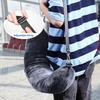 U-shaped Pillow Creative Adjustable Buckle Space Saving Travel Pillowcase Stuffable U-shaped Neck Pillow Case Tube Pillow Travel Accessories
