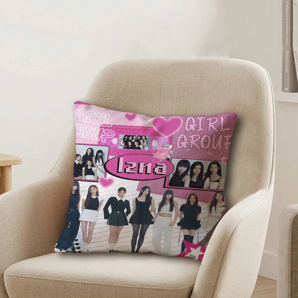 Music Singer IIzna Band Pillow Gift Home Office Decoration Pillow Bedroom Sofa Car Cushion CoverPillow Case