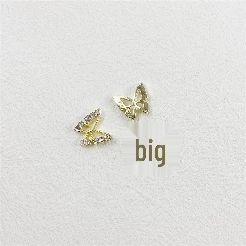 New Japanese Butterfly Nail Art Gems – Hollow Ornaments & Decorative Diamonds