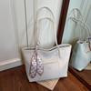 Daily Commute To Work Large-capacity Bag Women 2025 Simple and Elegant Splicing Tote Bag Niche Fashion Shoulder Bag