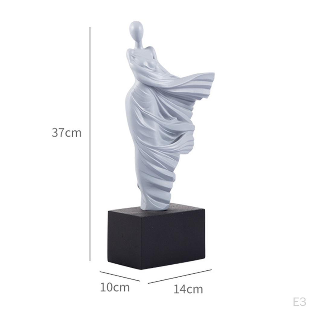 Modern Women Statue Sculpture Figurine Artwork for